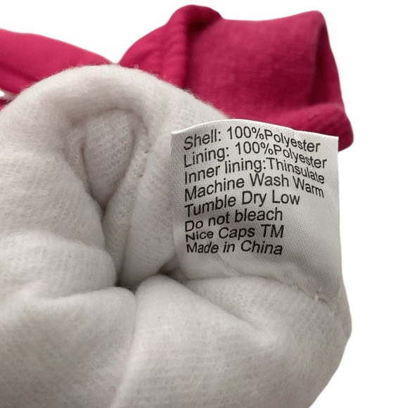 Thinsulate Waterproof Pink Mittens - Picture 3 of 4